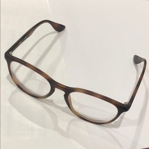 Raybans RB7046 Round Lens Color: Rubber Havana